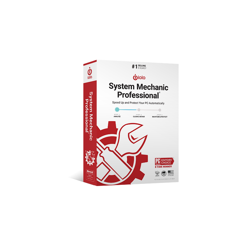 IOLO SYSTEM MECHANIC PRO 10 PC 1 AÑO