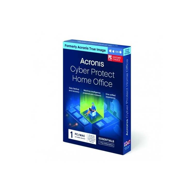 ACRONIS CYBER PROTECT HOME OFFICE ESSENTIALS 1 DEVICE 1 YEAR|www.softzone.eu