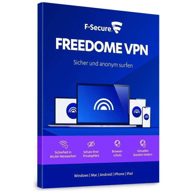 F-SECURE FREEDOME VPN 3 DEVICES 1 YEAR|www.softzone.eu