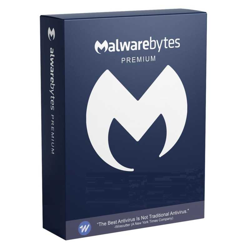 MALWAREBYTES PREMIUM 5 DISPOSITIVOS 1 AÑO|www.softzone.eu