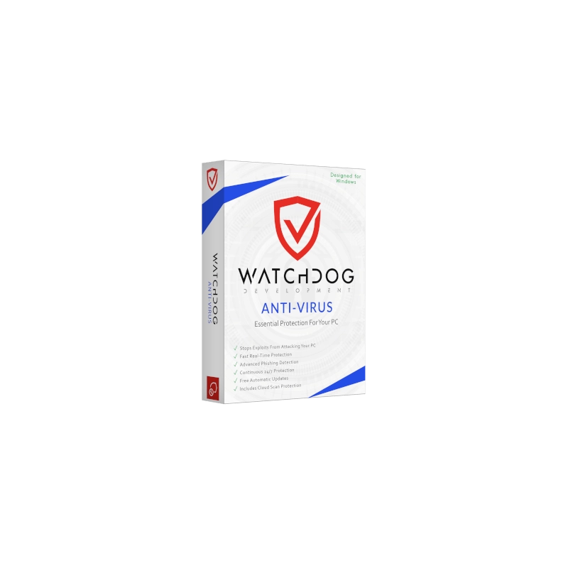 WATCHDOG ANTIVIRUS 1 PC 1 YEAR|www.softzone.eu