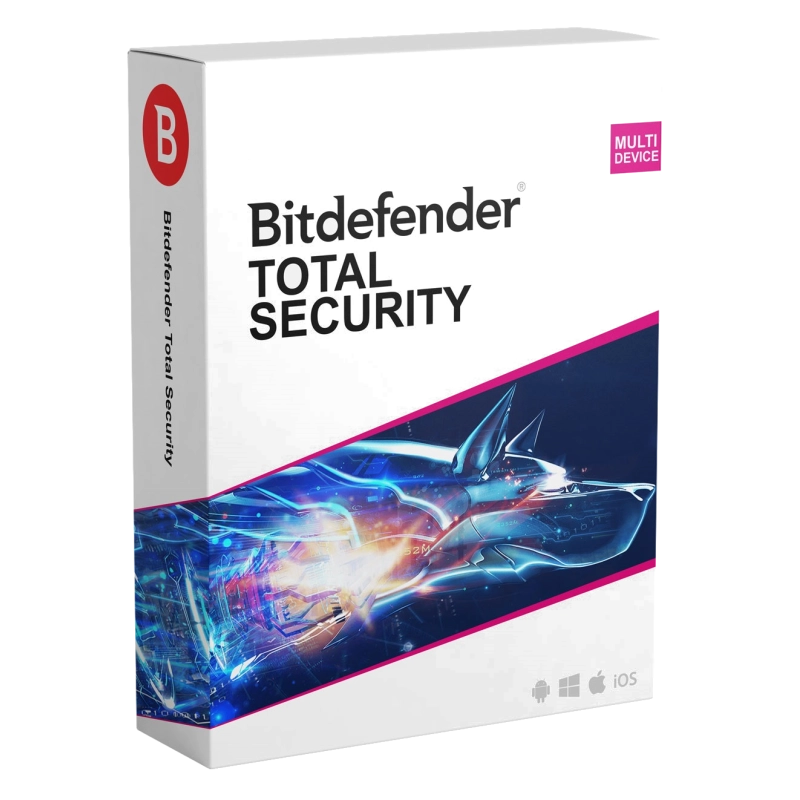 BITDEFENDER TOTAL SECURITY 2024 5 DISPOSITIVI 2 ANNI|www.softzone.eu