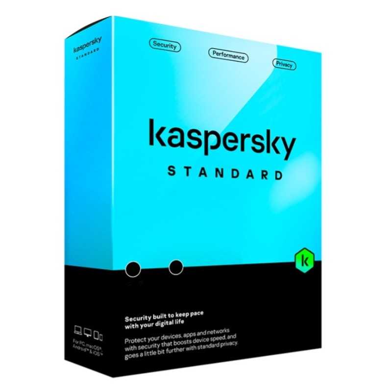 KASPERSKY STANDARD 3 DISPOSITIVOS 1 AÑO|www.softzone.eu