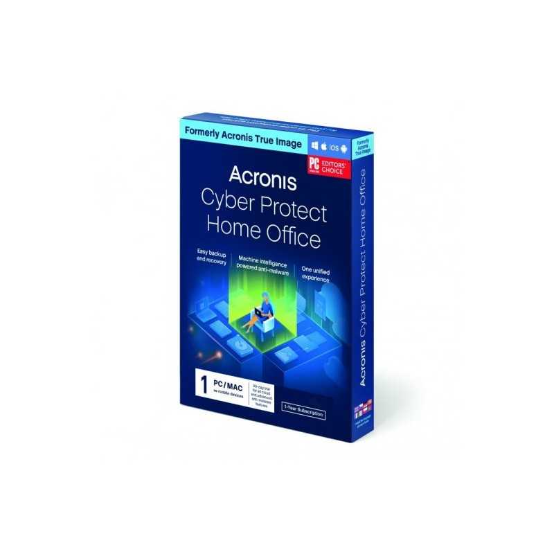 ACRONIS CYBER PROTECT HOME OFFICE ADVANCED 50GB CLOUD 1 DISPOSITIVO 1 ANNO|www.softzone.eu